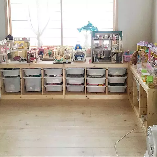 「整理収納のマストアイテム☆IKEAのトロファストの魅力」の画像
