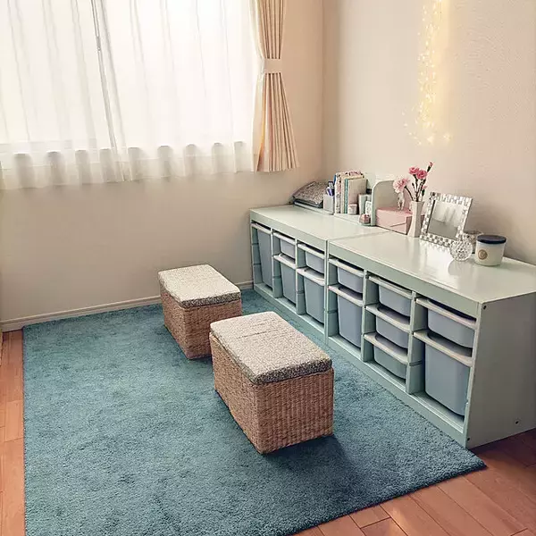 「整理収納のマストアイテム☆IKEAのトロファストの魅力」の画像