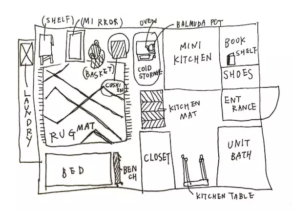 「「16.5m2。狭さ忘れるリラックス感で包み込む、ゆったりナチュラルなお部屋」 by smallroomさん」の画像