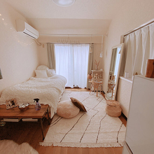 「16.5m2。狭さ忘れるリラックス感で包み込む、ゆったりナチュラルなお部屋」 by smallroomさん
