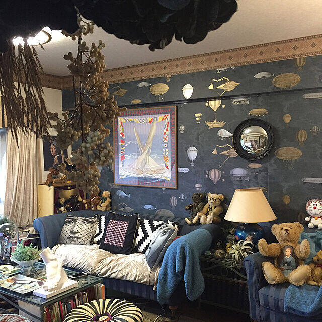 いつでも見ていたいから☆シュタイフのぬいぐるみを私らしくディスプレイ