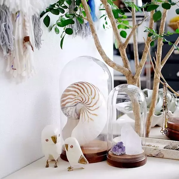 「美しさも面白さも楽しめる！鉱物があるお部屋の実例10選」の画像