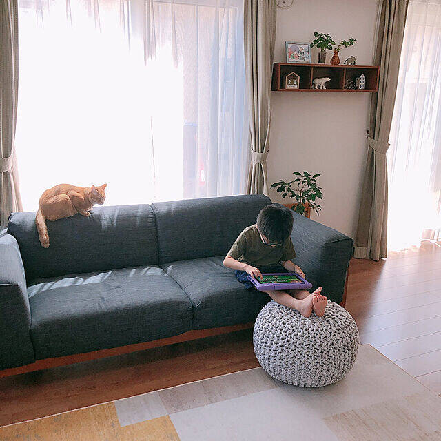 プフがきっと欲しくなる☆プフを取り入れたお部屋と便利な使い方をご紹介