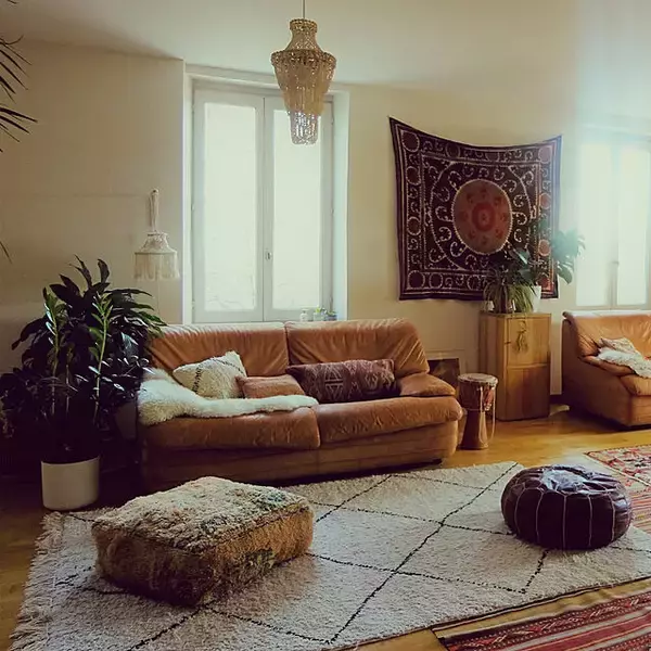 「プフがきっと欲しくなる☆プフを取り入れたお部屋と便利な使い方をご紹介」の画像