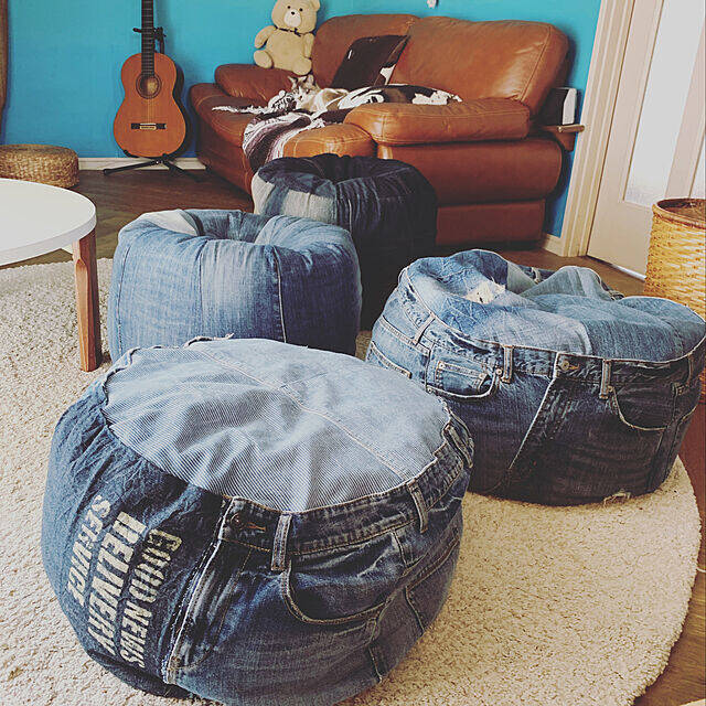 プフがきっと欲しくなる☆プフを取り入れたお部屋と便利な使い方をご紹介