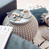 「プフがきっと欲しくなる☆プフを取り入れたお部屋と便利な使い方をご紹介」の画像1