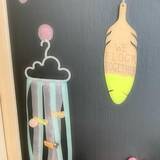 「「リボンを貼り付けるだけでできる、クラウド型ヘアクリップホルダー」 by BOWさん」の画像1