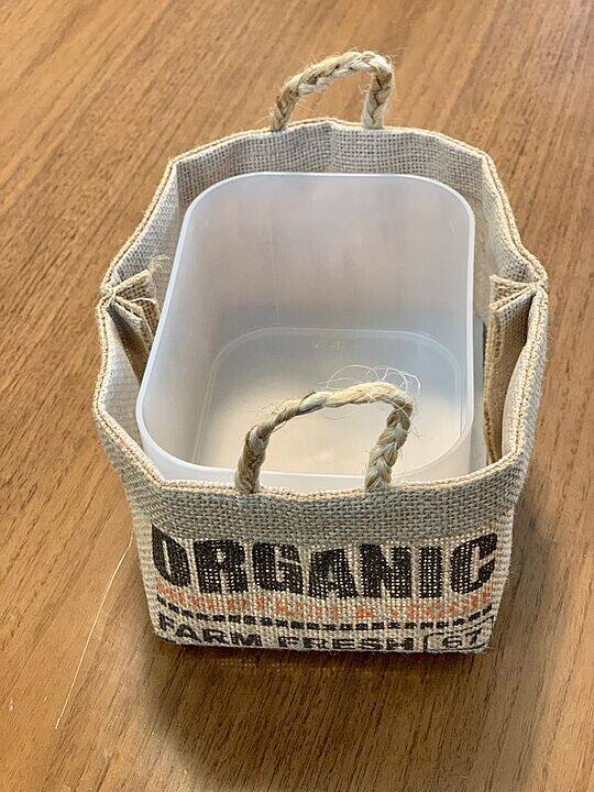 「サクッとアレンジでつくれる、使う場所を選ばないミニジュートBOX」 by Yuuuuさん