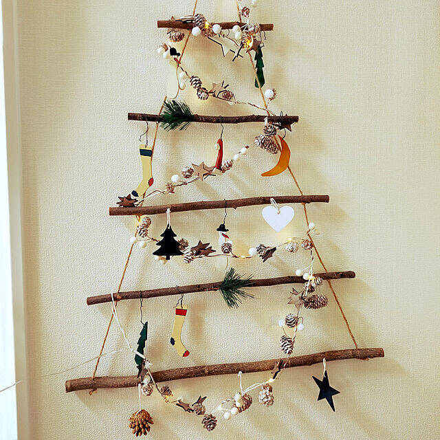 私らしく冬のディスプレイを楽しむ☆もみの木以外のクリスマスツリー特集