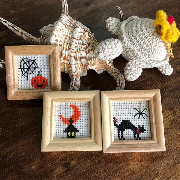 「コツコツ楽しみながら作りたい♡クロスステッチ刺繍で楽しむ手作り作品」の画像