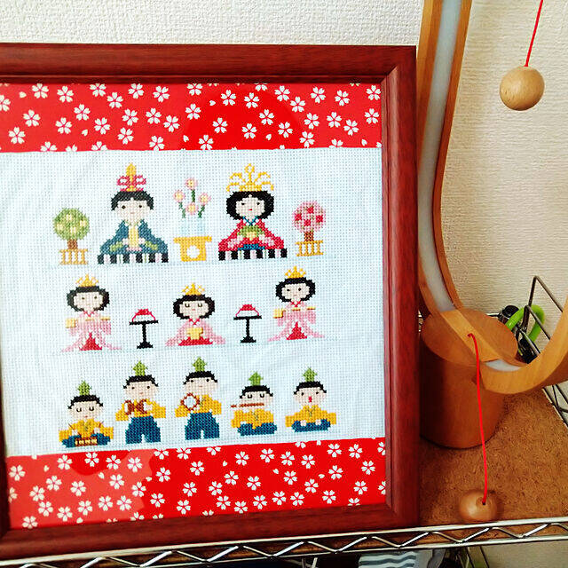 コツコツ楽しみながら作りたい♡クロスステッチ刺繍で楽しむ手作り作品