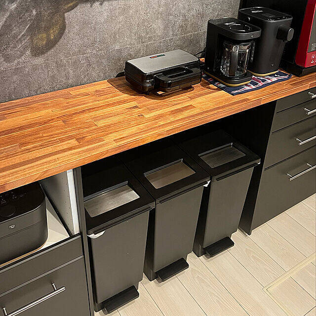 「好きなものをスタイリッシュに詰め込んだ、モダンなキッチン」 by ya-coさん