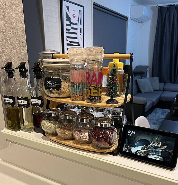 「好きなものをスタイリッシュに詰め込んだ、モダンなキッチン」 by ya-coさん