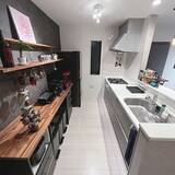 「「好きなものをスタイリッシュに詰め込んだ、モダンなキッチン」 by ya-coさん」の画像3