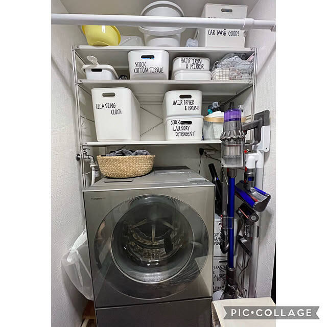 どんな場所にもなじむ収納家具♪フレキシブルに使える無印良品のスチールユニットシェルフ