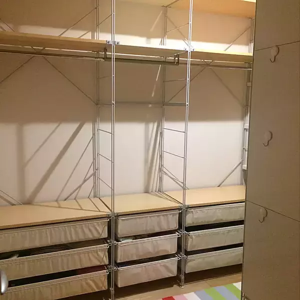 「どんな場所にもなじむ収納家具♪フレキシブルに使える無印良品のスチールユニットシェルフ」の画像