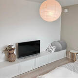 「組み合わせ自由なシステム収納！自分好みにカスタマイズできるIKEAのベストーを使ったコーディネート実例」の画像5