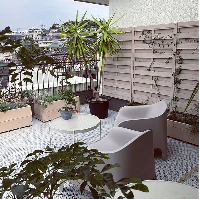 バルコニーやガーデンスペースをグレードアップしてくれる♡IKEAのフロアデッキ特集