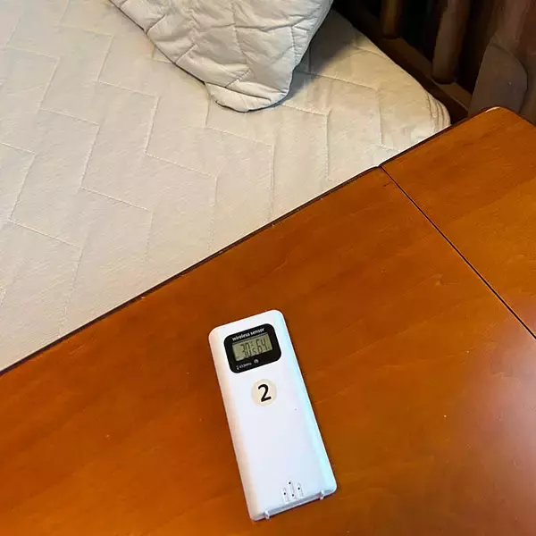 「「1台で4部屋の温度を集中管理！マルチに使える屋内外温湿度計 」by maka さん」の画像