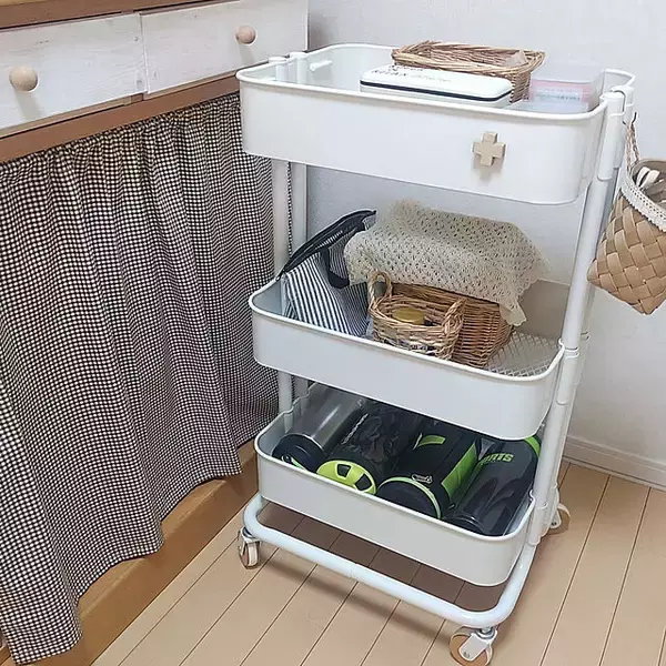 「お弁当作りもきっと楽しくなる♡使い勝手もばっちりのランチグッズ収納」の画像