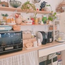 「北欧×レトロ。好きに囲まれた、暮らしが弾むキッチン」 by akiko-ovさん