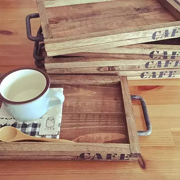 「食卓や収納・インテリアとしても活躍♪「トレイ」のDIYアイディア」の画像