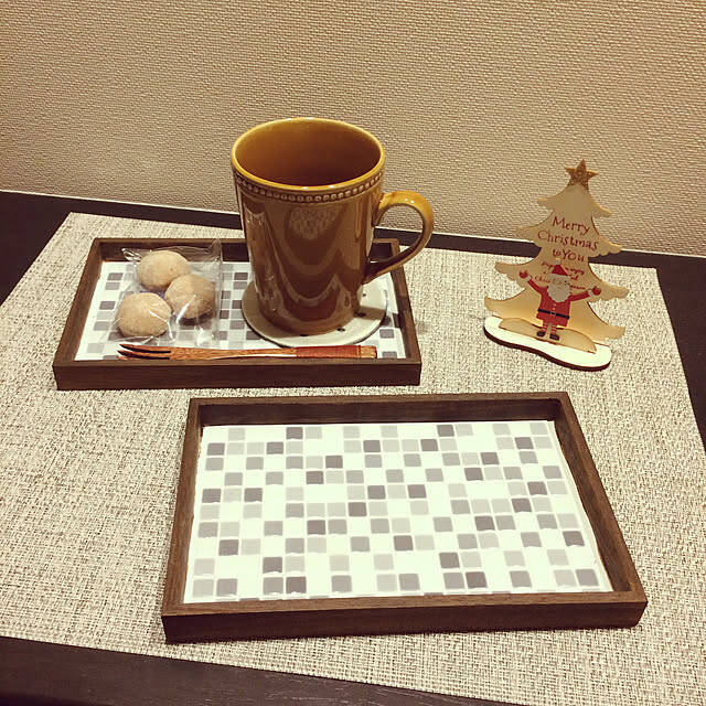 食卓や収納・インテリアとしても活躍♪「トレイ」のDIYアイディア