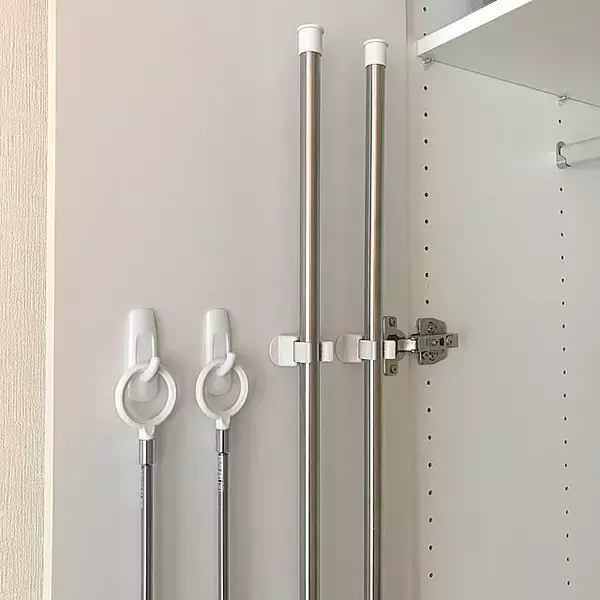 掃除道具はもちろん、それ以外もスッキリ片付け！ワンキャッチの活用アイデア