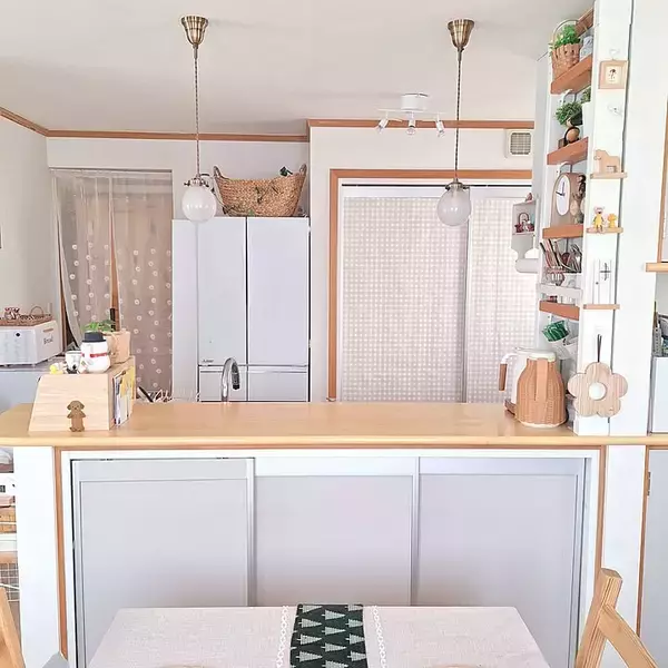 「「使いやすさを手始めに、じっくり育てるナチュラルなキッチン」 by Blancheさん」の画像