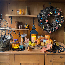 雰囲気満点でパーティーも盛り上がる☆センスのいいハロウィンディスプレイのアイデア集