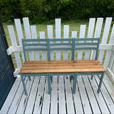 「お手製のベンチで彩る、くつろぎ空間。個性豊かなベンチのDIYアイデア集」の画像5