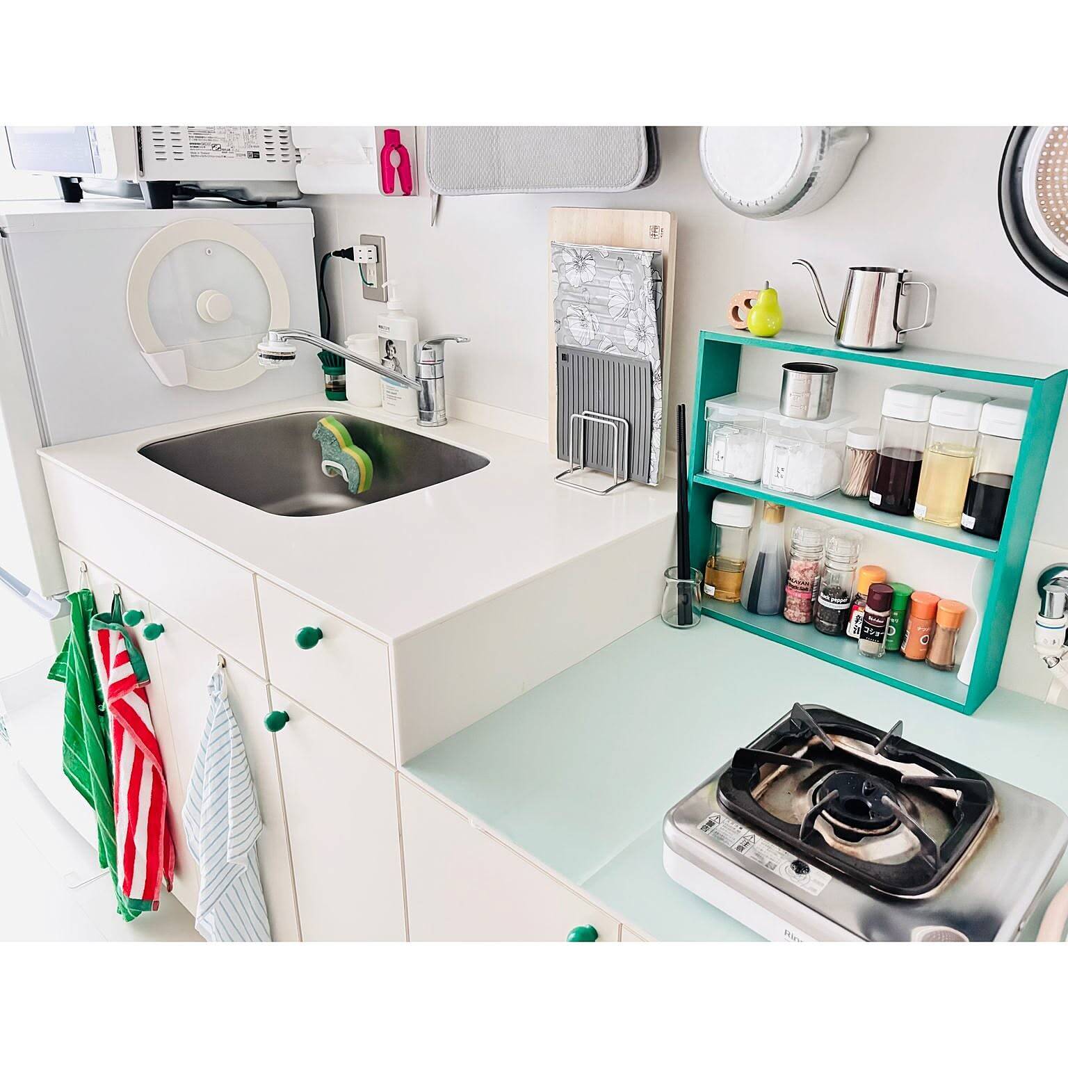 「理想に近づく時間は楽しい！前向きで爽やかなキッチンづくり」 by miyoさん