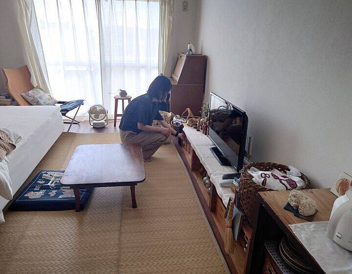 「25.5m2。民芸の素朴な味でつむぐ、穏やかな幸せがあふれる部屋」 by niniさん
