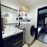 「洗濯機周りをすっきり片付ける♪IKEAのランドリー収納を使った実例6選」の画像2