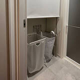 「洗濯機周りをすっきり片付ける♪IKEAのランドリー収納を使った実例6選」の画像4