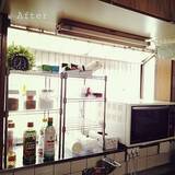 「手軽に置き場づくりができる♪ダイソーのジョイントラックを使った収納アイデア10選」の画像2