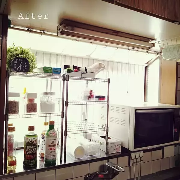 「手軽に置き場づくりができる♪ダイソーのジョイントラックを使った収納アイデア10選」の画像