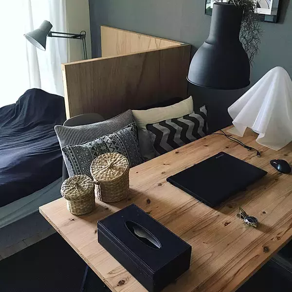 「目隠し＆仕切りですっきりお部屋を改造！DIYで設置するパーテーション」の画像