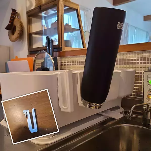 「食器洗いがグッとラクになる♪100均の優秀水切りアイテム6選」の画像