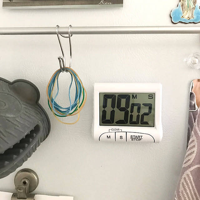 プチプラだけれど機能的で便利♪毎日活躍してくれるダイソーのキッチンタイマー