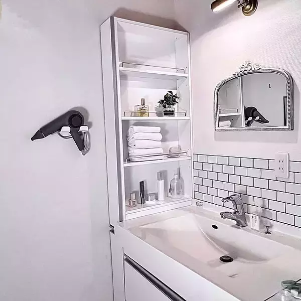 毎日のプチストレスを解消！使いやすく見栄えもいいドライヤー収納のつくり方