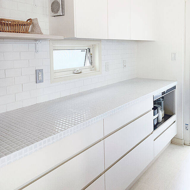 こだわりの空間を実現♪キッチンカウンターまわりのDIYアイデア