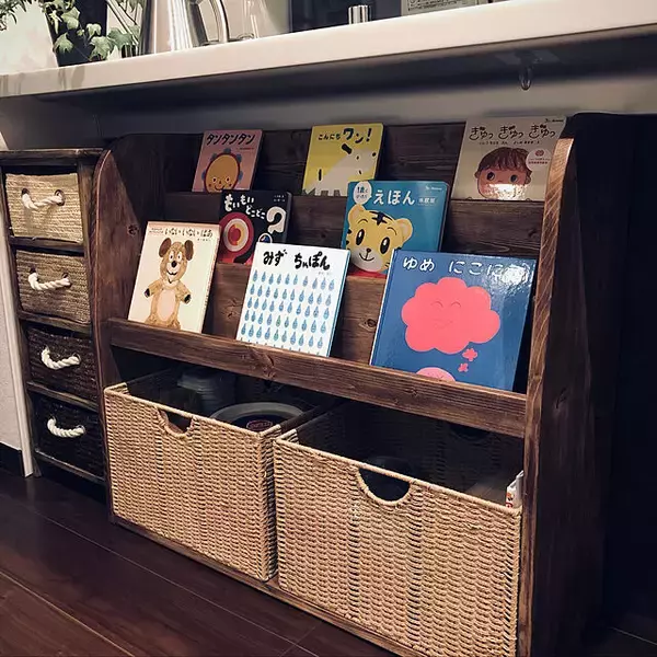 「こだわりの空間を実現♪キッチンカウンターまわりのDIYアイデア」の画像