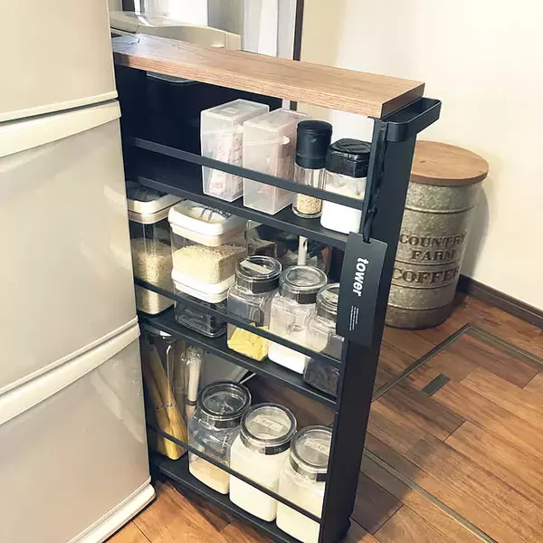 「キッチンのデッドスペースをムダにしない！神フィット活用術」の画像