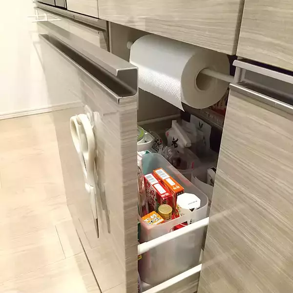 「キッチンのデッドスペースをムダにしない！神フィット活用術」の画像