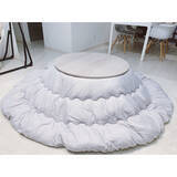 「「軽くてあったかい！モダンな雰囲気にも合う円形のこたつ布団」 by chimさん」の画像2