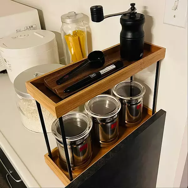 「使い勝手よくすっきり！カウンター周りで活躍するIKEAの収納アイテム」の画像