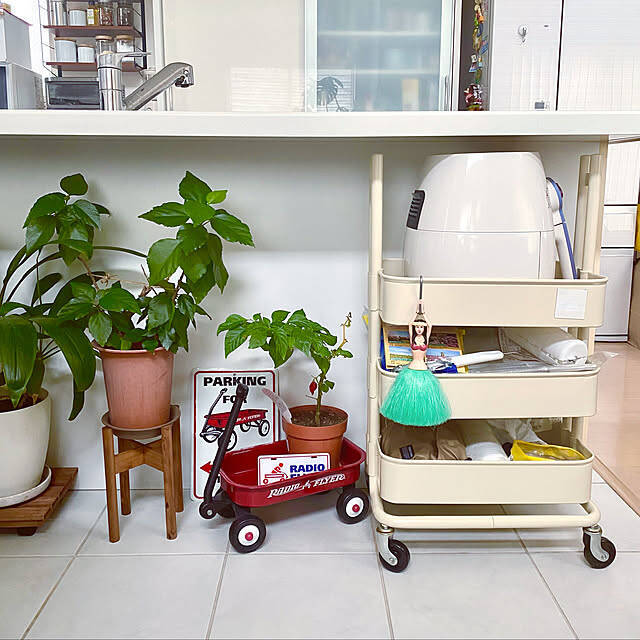 使い勝手よくすっきり！カウンター周りで活躍するIKEAの収納アイテム