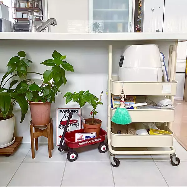 「使い勝手よくすっきり！カウンター周りで活躍するIKEAの収納アイテム」の画像