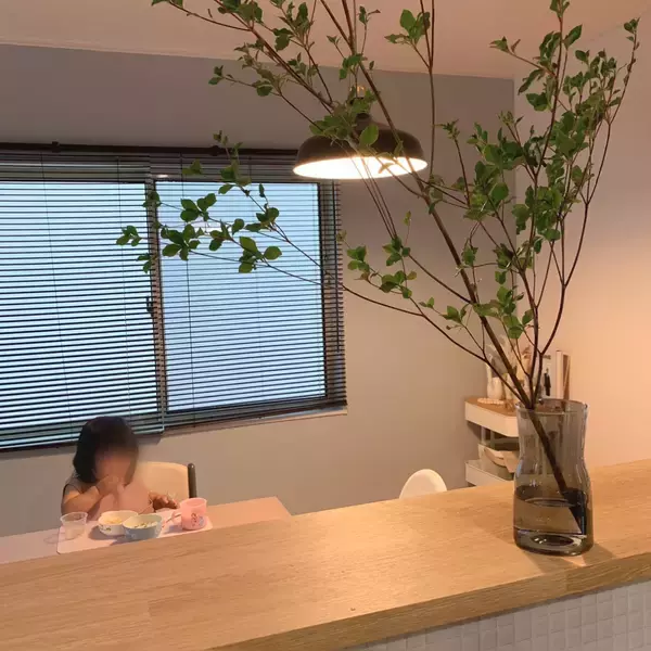 「「外から見ても内に立ってもいい眺めに出会える、北欧ナチュラルなキッチン」 by chiiさん」の画像